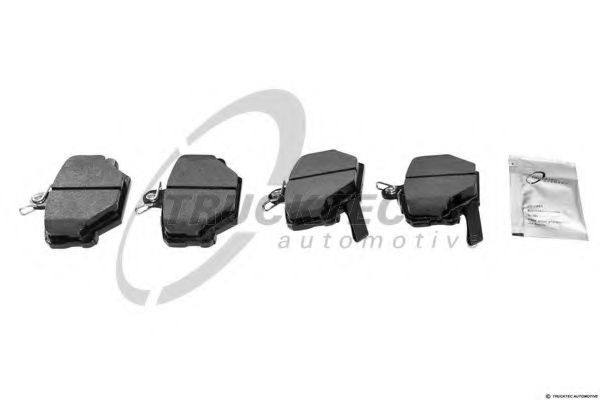 Комплект тормозных колодок, дисковый тормоз METELLI 8223410