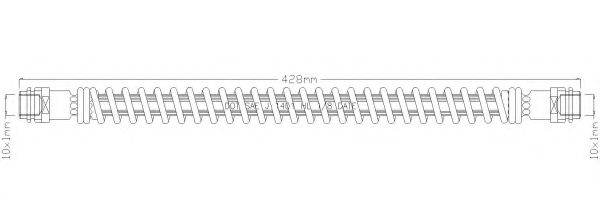 Тормозной шланг REMKAFLEX 4995