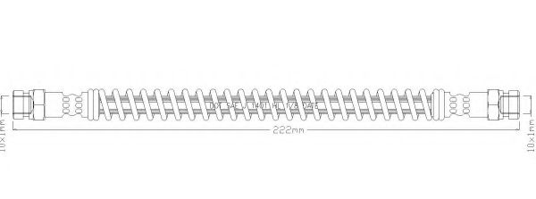 Тормозной шланг REMKAFLEX 5980