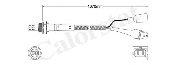 Лямбда-зонд CALORSTAT by Vernet LS130040