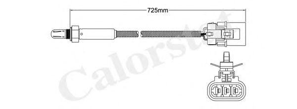 Лямбда-зонд CALORSTAT by Vernet LS130159