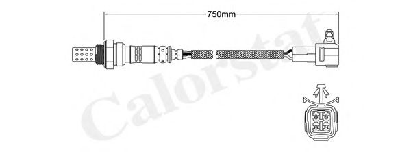 Лямбда-зонд CALORSTAT by Vernet LS140446