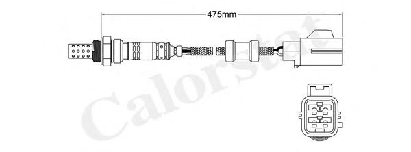 Лямбда-зонд CALORSTAT by Vernet LS140538