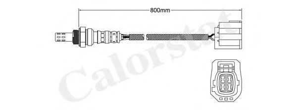 Лямбда-зонд CALORSTAT by Vernet LS140657
