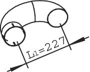 Труба выхлопного газа DINEX 21758