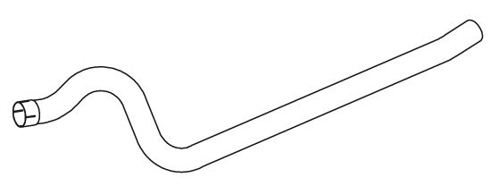 Труба выхлопного газа DINEX 53502