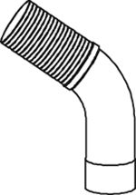 Труба выхлопного газа DINEX 28299