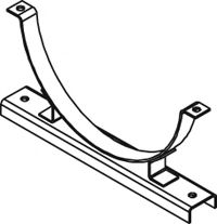 Кронштейн, глушитель DINEX 68865