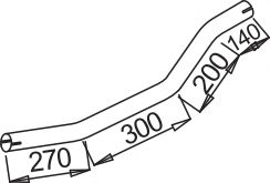 Труба выхлопного газа IMASAF 4451