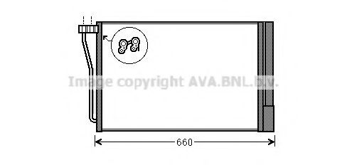 Конденсатор, кондиционер AVA QUALITY COOLING BW5490D