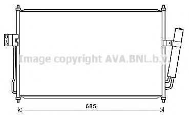 Конденсатор, кондиционер AVA QUALITY COOLING CT5057D