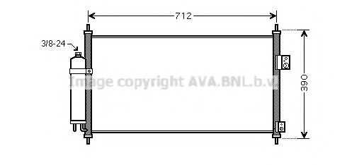 Конденсатор, кондиционер AVA QUALITY COOLING DN5263D