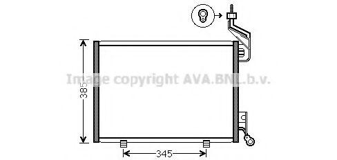 Конденсатор, кондиционер AVA QUALITY COOLING FD5444