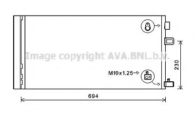 Конденсатор, кондиционер AVA QUALITY COOLING RT5618D