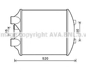 Интеркулер AVA QUALITY COOLING ST4040