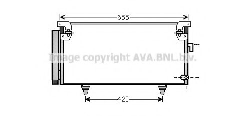 Конденсатор, кондиционер AVA QUALITY COOLING SUA5073D