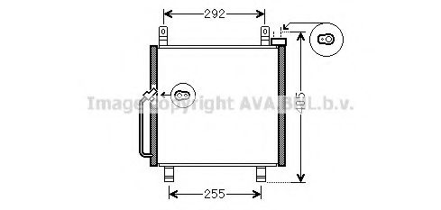 Конденсатор, кондиционер AVA QUALITY COOLING SZ5119