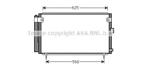 Конденсатор, кондиционер AVA QUALITY COOLING TO5558D