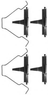 Комплектующие, колодки дискового тормоза MGA A146