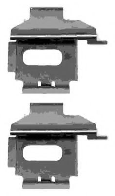 Комплектующие, колодки дискового тормоза MGA A213