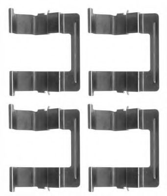 Комплектующие, колодки дискового тормоза MGA A228