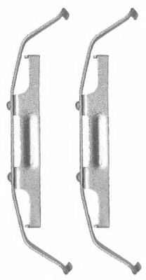 Комплектующие, колодки дискового тормоза MGA A250