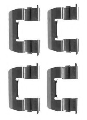 Комплектующие, колодки дискового тормоза MGA A262