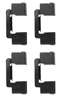 Комплектующие, колодки дискового тормоза MGA A273