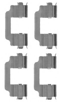 Комплектующие, колодки дискового тормоза MGA A294