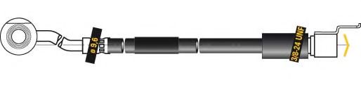 Тормозной шланг MGA F5475