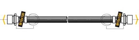 Тормозной шланг MGA F5634