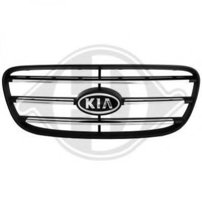 Решетка радиатора DIEDERICHS 6505140