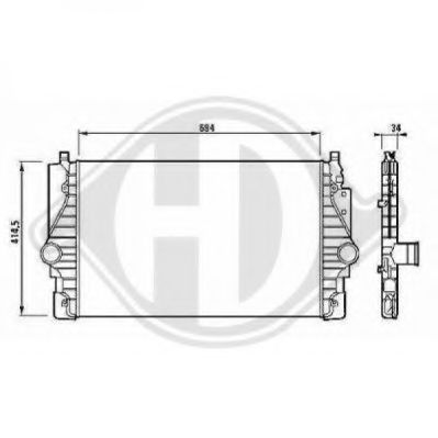 Интеркулер DIEDERICHS 8227009