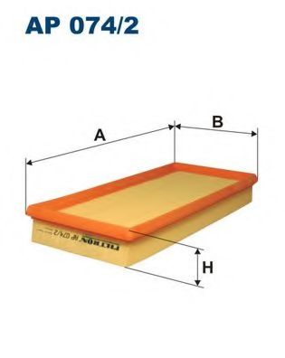 Воздушный фильтр FILTRON AP074/2