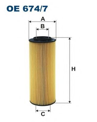 Масляный фильтр FILTRON OE674/7