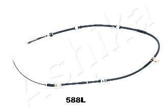 Трос, стояночная тормозная система ASHIKA 131-05-588L