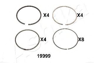 Поршневое кольцо ASHIKA 34-19999