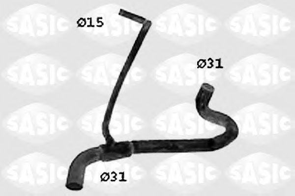 Шланг радиатора SASIC SWH4210