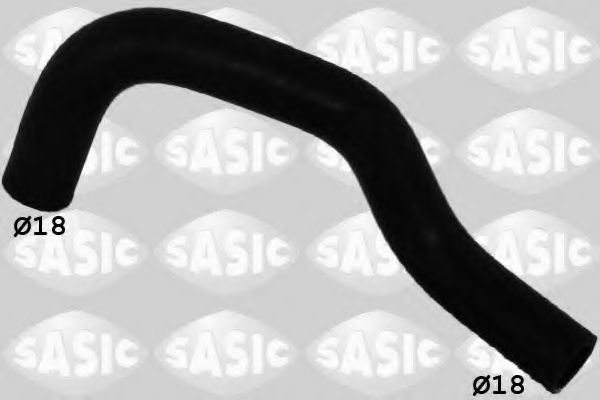 Шланг радиатора SASIC 3404088