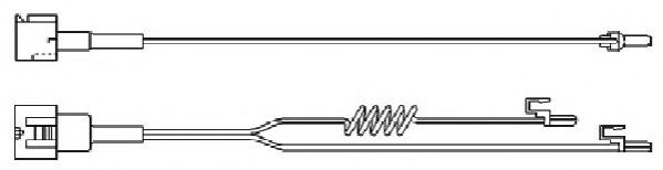 Сигнализатор, износ тормозных колодок BERAL UAI101