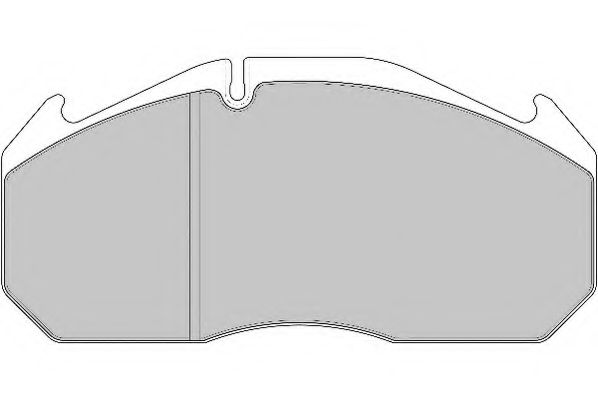 Комплект тормозных колодок, дисковый тормоз ABEX G6927