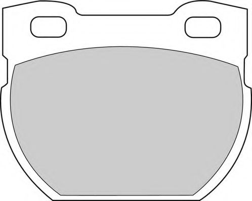 Комплект тормозных колодок, дисковый тормоз DURON DBP200872