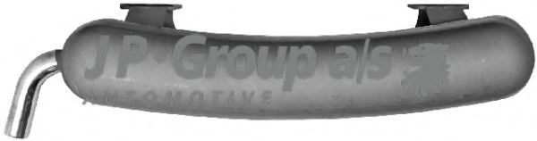 Глушитель выхлопных газов конечный JP GROUP 91406