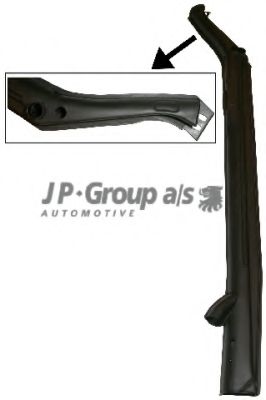 Канал теплового воздуха JP GROUP 9513002