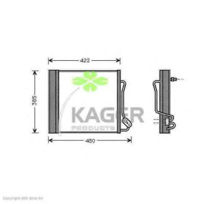 Конденсатор, кондиционер KAGER 94-5190