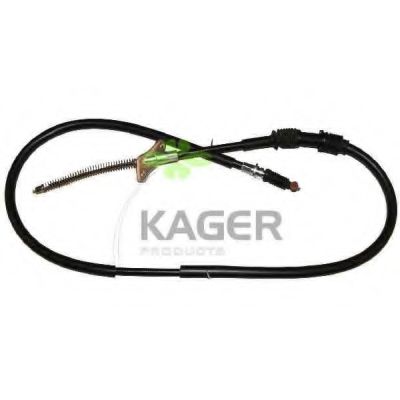 Трос, стояночная тормозная система KAGER 19-6382