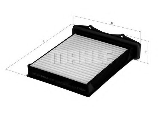 Фильтр, воздух во внутренном пространстве MAHLE ORIGINAL LA 360