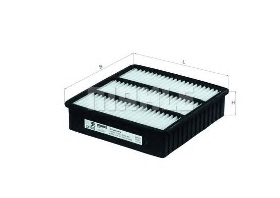 Воздушный фильтр MAHLE ORIGINAL LX 1076