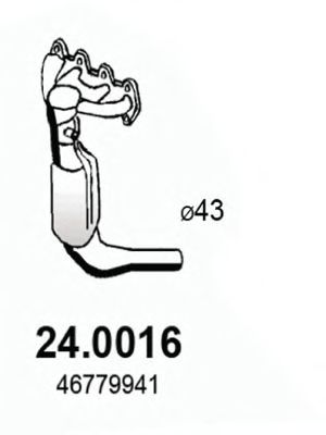 Катализатор ASSO 240016