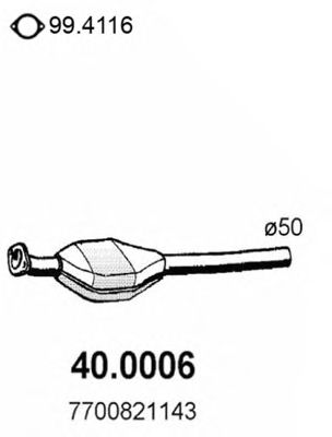 Катализатор ASSO 40.0006